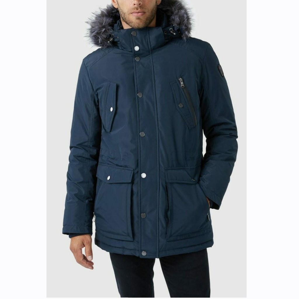 New Pajar Men's Blue Vittorio Parka Size Xlarge
